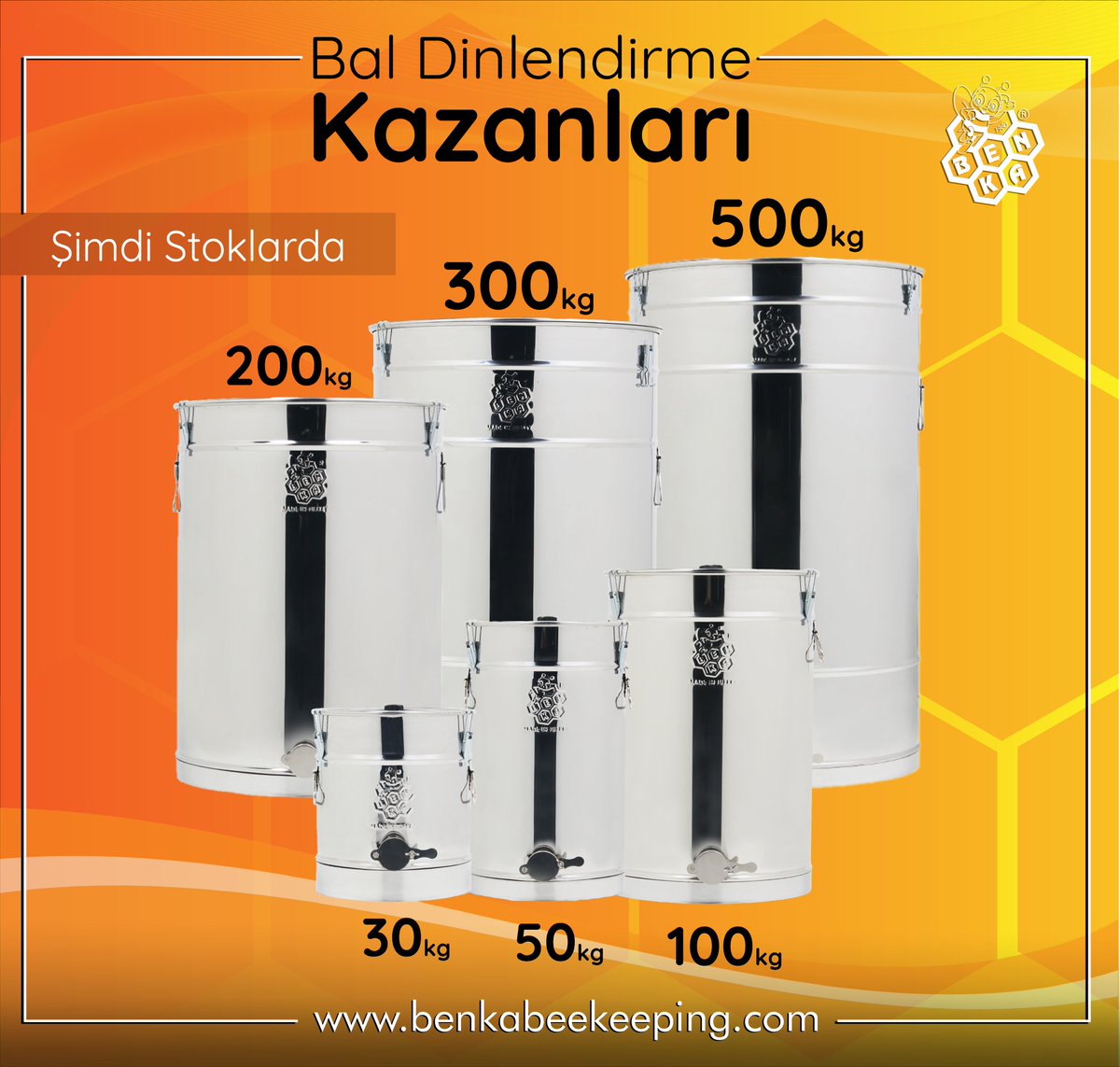 benkabekeping's tweet photo. Honey Tanks. In Stock Now. #Honeyextractor #Honeytanks #beekeepingequipment #beekeeping
#bee #honey #BENKA https://t.co/jIfYd3Br7P