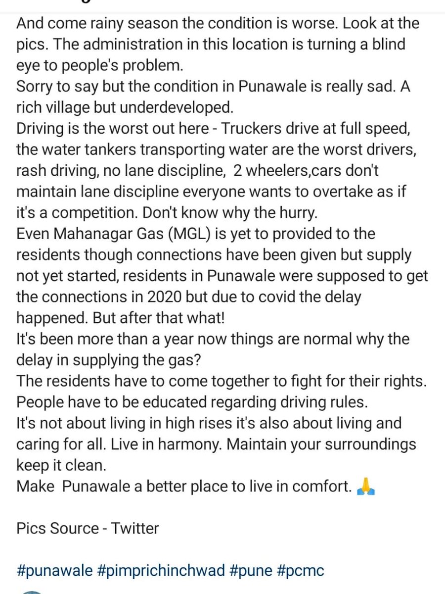 KalidasPardhy's tweet photo. @Inder_IPS_Mani @iLaxmanJagtap @nitin_gadkari @pcmcindiagovin @PCMCSarathi @pcmc_housing @PMCPune @PMOIndia @news18dotcom @punekarnews जगतापसाहेब,
लक्ष द्या ह्याकडे !
@mieknathshinde @Dev_Fadnavis @CMOMaharashtra https://t.co/Gl4HxhQPst