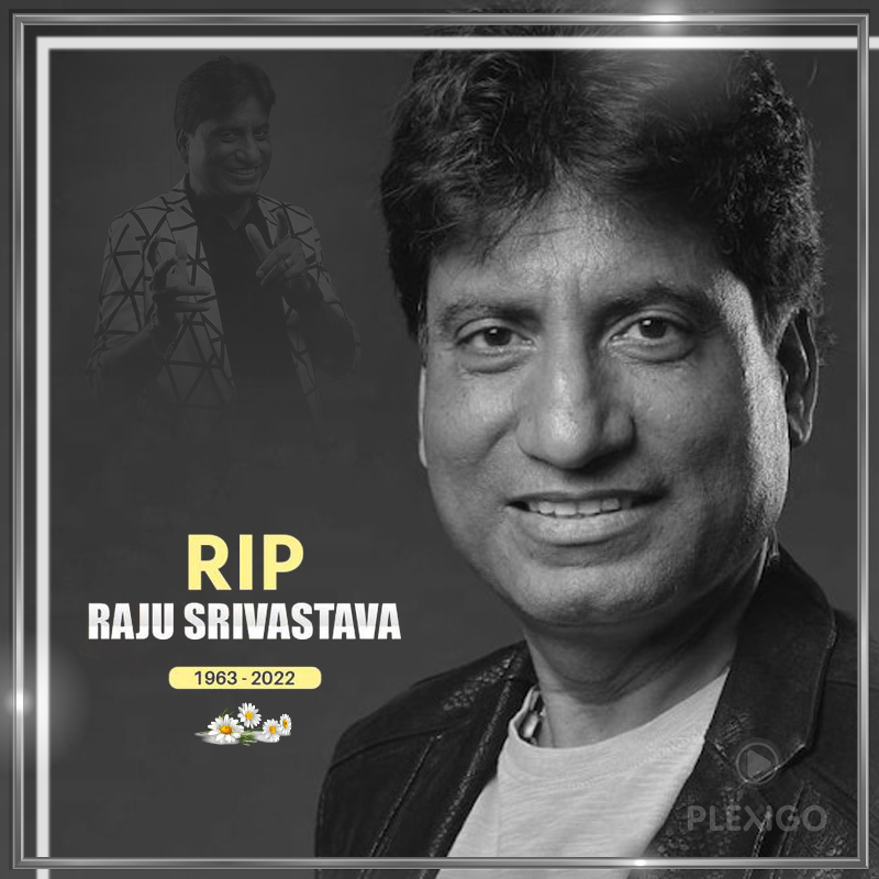 itsplexigo's tweet photo. #RajuSrivastava will be remembered for his witty comedy and unlimited laughter riots for years to come. Thank you for keeping us in good humour. #RajuSrivastava, you will be missed...
#RIP #RAJUSRIVASTAVA #comedian  #legend https://t.co/5NdPrRKh0N