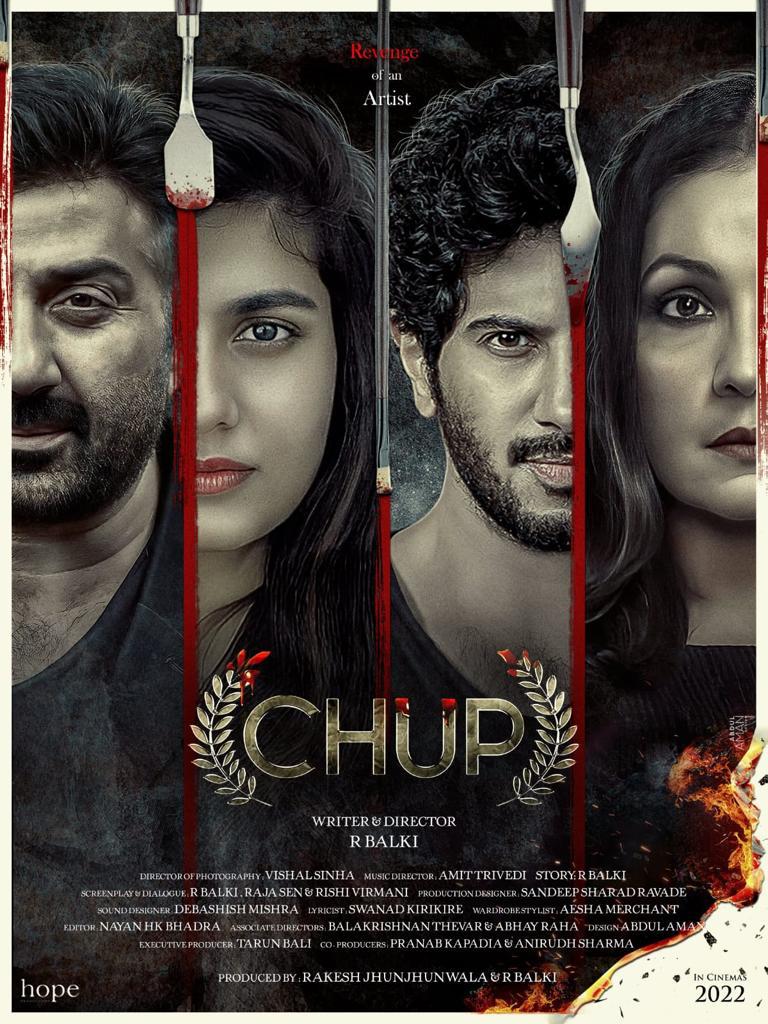 cineDUDEai's tweet photo. What an amazing response for #Chup from initial public free view shows. @dulQuer hitting a sixer again after #SitaRaman 
Must watch 💯

#DulquerSalmaan #SunnyDeol #ChupPublicFreeView #ChupRevengeOfTheArtist
#RBalki #ChupReview https://t.co/WNyEQoEmWI