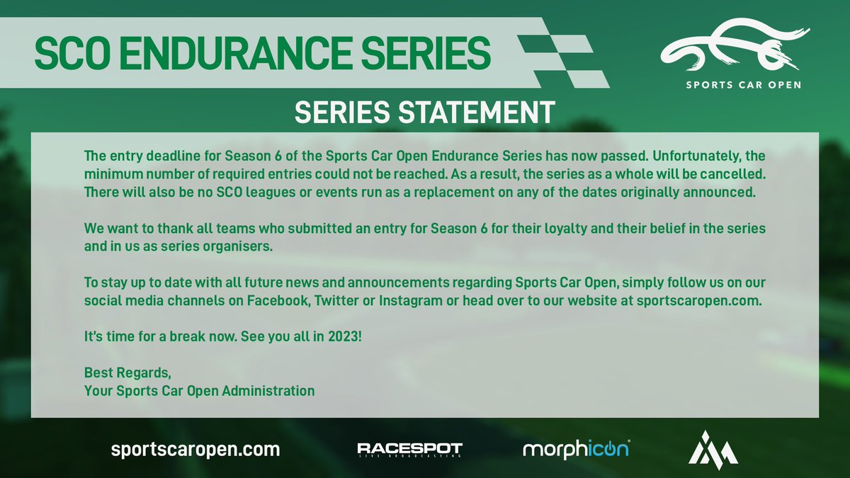 Sports Car Open tweet media