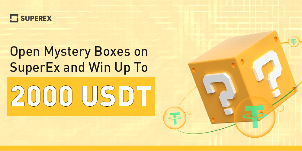 SuperEx's tweet photo. Refer friends to register on #SuperEx and receive Mystery Boxes with your friends! 🤑

Open Mystery Boxes and try your luck on winning up to 2000 USDT rewards! 🤩

➡️Join:  https://t.co/pUieo8TrhU
⏰Time: Long-term event

#DEX #DeFi #DAO #blockchains #USDT #mysterybox https://t.co/eImERQGfhE