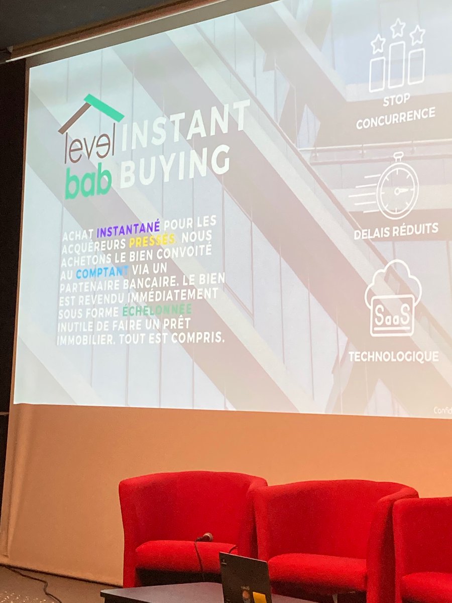#hackingParis2022 pitch de LevelBab pour faciliter l’accès à l’immobilier #pitchday <a href="/Paris_and_Co/">Paris&Co</a>