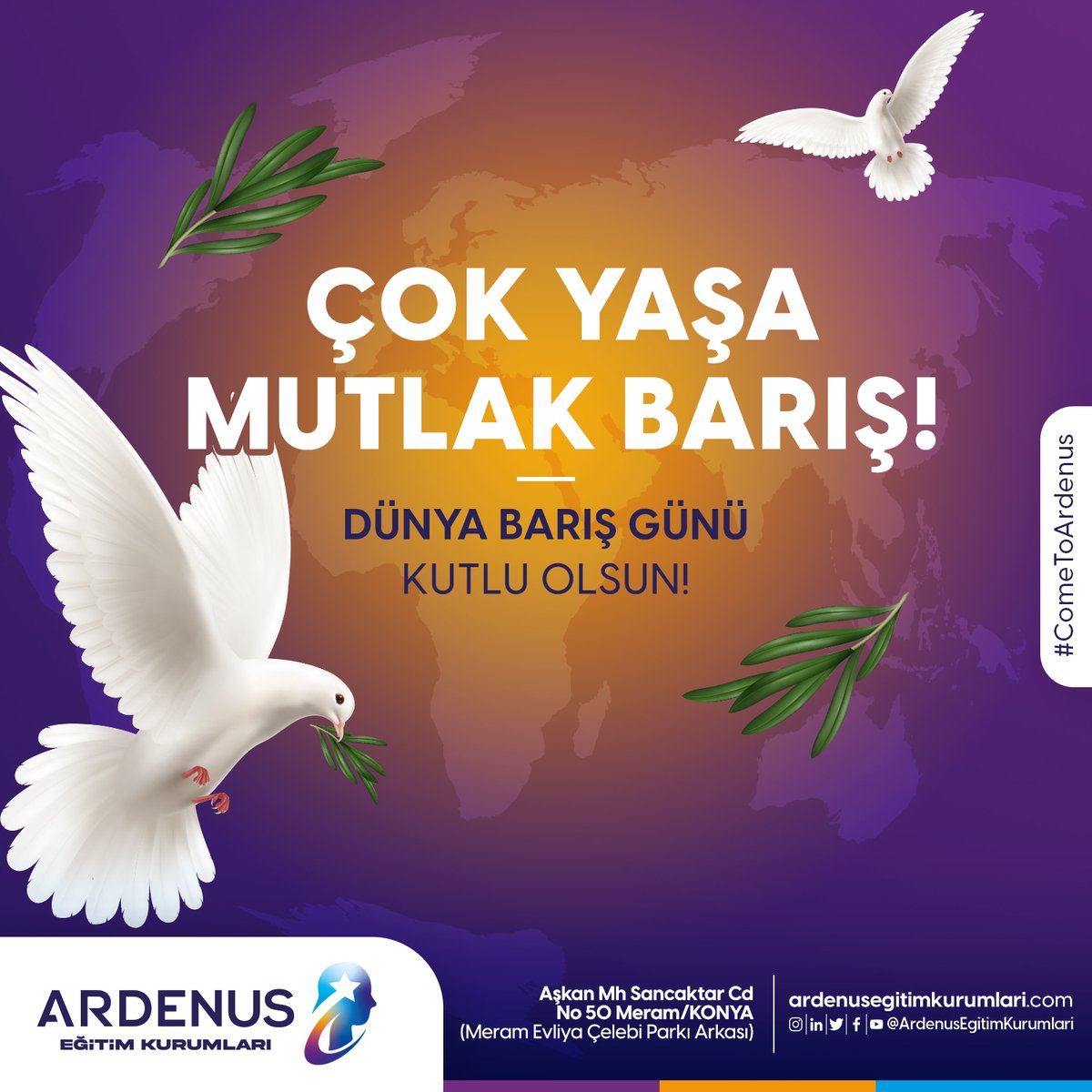 ArdenusEgitim's tweet photo. 21 Eylül Dünya Barış gününde “Barış Çanı” çalınıyor. Savaşlardaki insani kıyımın anısına Japonya tarafından yaptırılan bu çan, dünyanın tüm kıtalarından çocukların bağışladıkları bozuk paralarla üretildi. https://t.co/iZ0Kksfvls