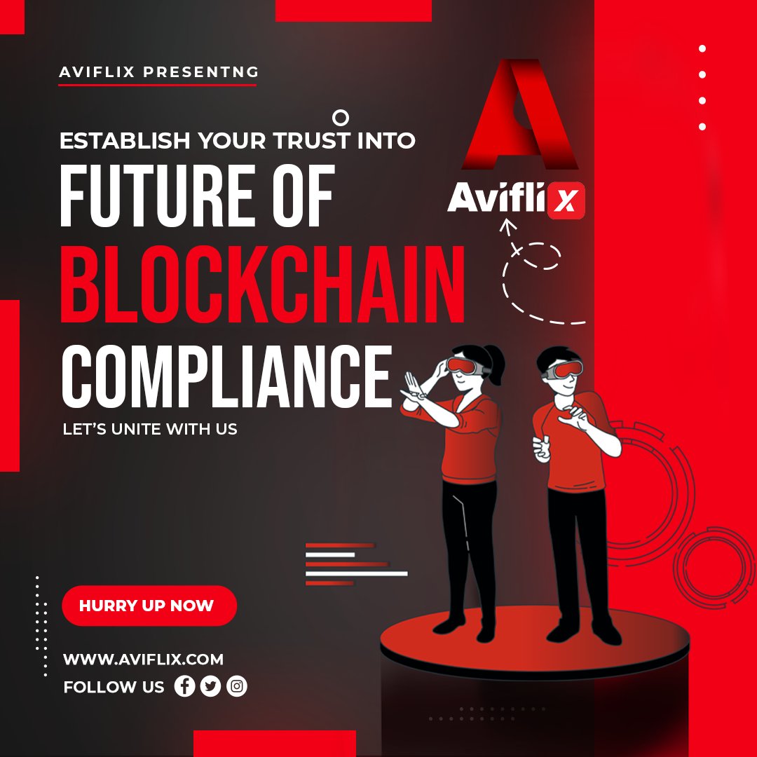 Aviflixofficial's tweet photo. Establish your trust into specific for future of blockchain compliance.

Let’s unite with us👉 https://t.co/1uUOSQh7TF

#smartcontract #blockchain #crypto #DeFi #NFT #OTTPlatform #Ethereum #ecosystems https://t.co/LZXh9hJB2h