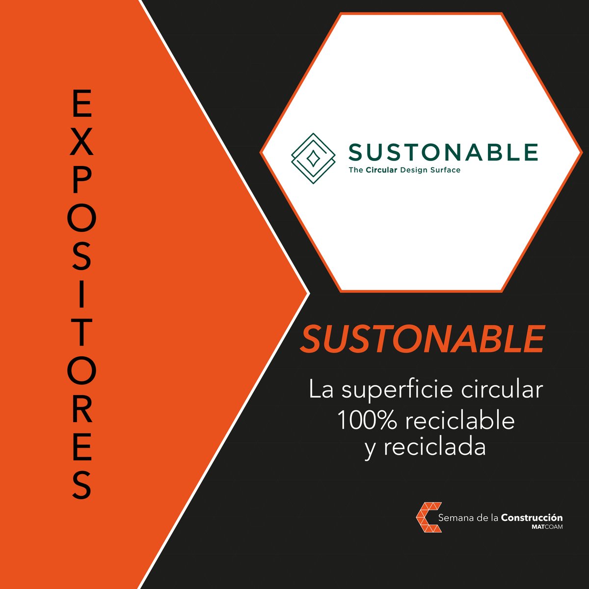 SemanaC_MATCOAM's tweet photo. Nuevos expositores de #SemanaDeLaConstrucciónMATCOAM @coamadrid

✅ @sustonable
✅ #Absotec
✅ @Molecor

💡Inscríbete hasta el 30 de septiembre https://t.co/HzCQUuANTv https://t.co/jPxLtZsl1n