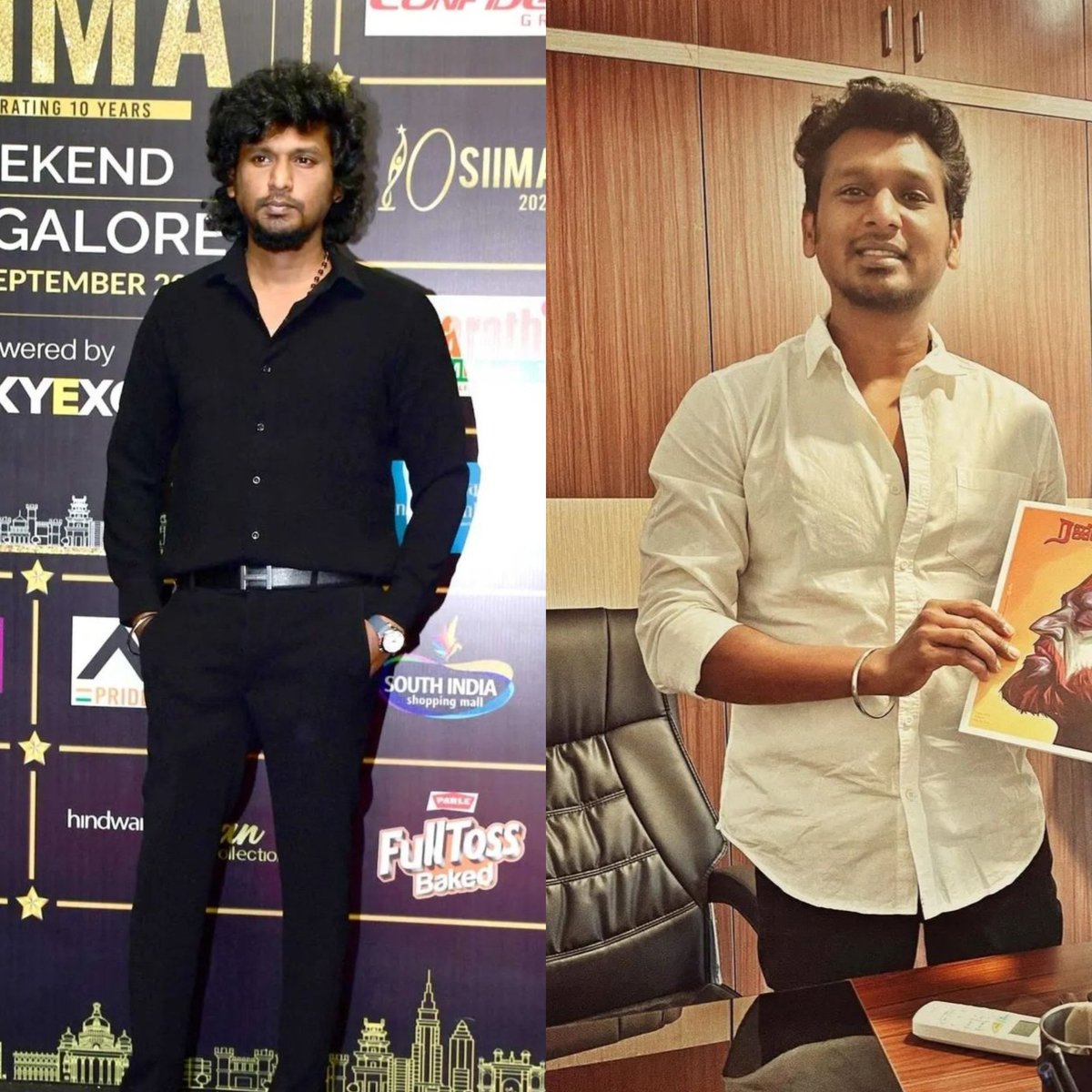 Livinglight28's tweet photo. That's Lokesh Kanagaraj in a week. https://t.co/r5rMO9DgQi