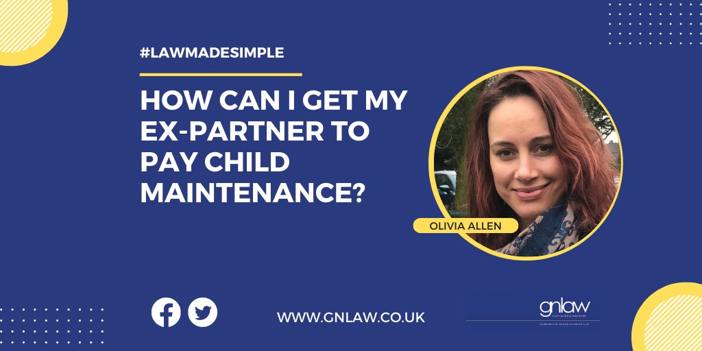 GuileNicholas's tweet photo. Ex-partners failing to pay child maintenance is a real problem. Olivia Allen considers what you can do if this is happening to you and your children. #childmaintenance #CMS https://t.co/bYl2bdSrvd https://t.co/RpJS9b0fIk