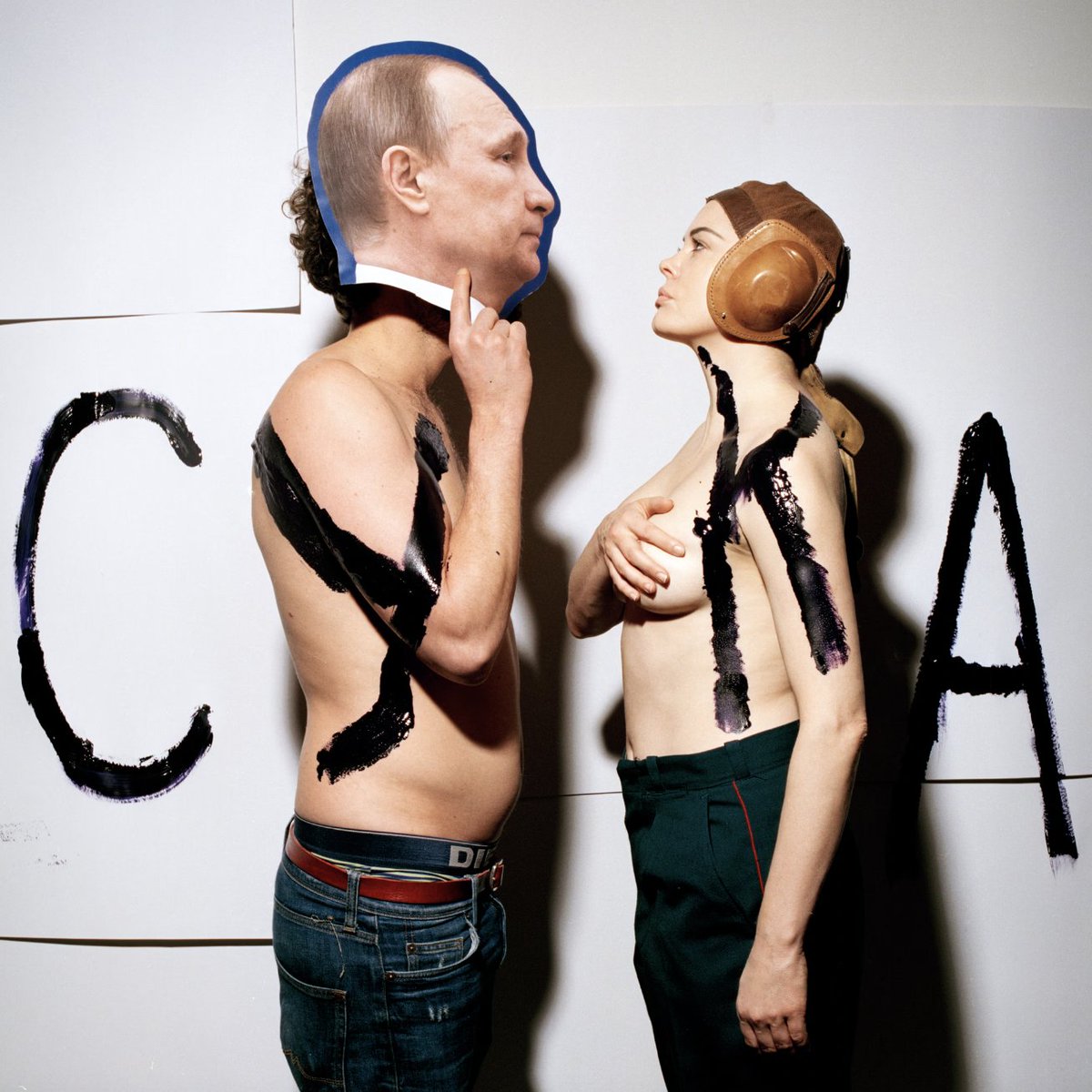 laza_eth's tweet photo. One of very few archived photos from the 2016 collection entitled “Putin My Putain” - #Putin #collection 

Opensea Collection: https://t.co/EgfU4YEEor https://t.co/ZNTfXwI3zW