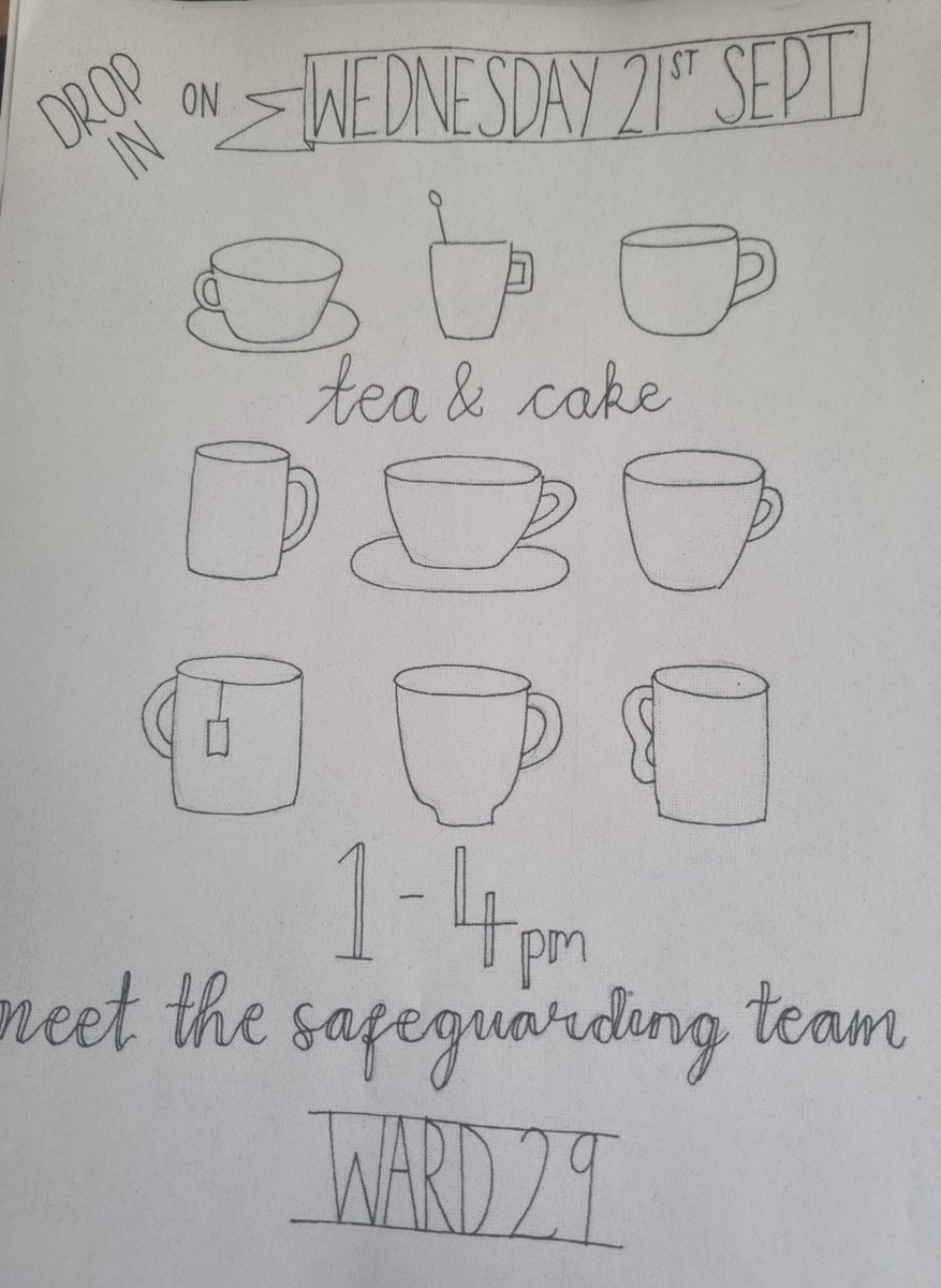 walsafeguard's tweet photo. Don't forget our drop in coffee afternoon today 1-4pm. 
Meet the team, ask questions and enjoy tea and cake with us 💚 https://t.co/k1Xc2ALQck