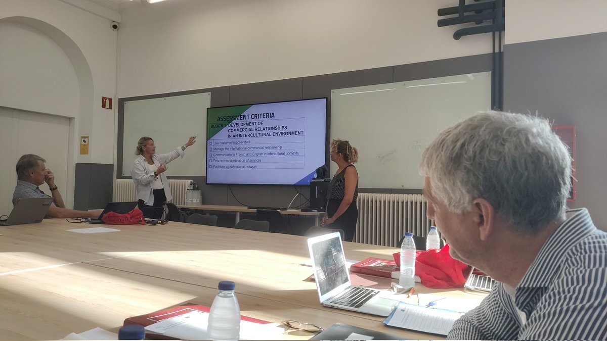 Seconds day of #ESITL meeting in Vic has started. Discussions about Erasmus+ mobiltity and how the Partners want to enhance the mobility of their students.