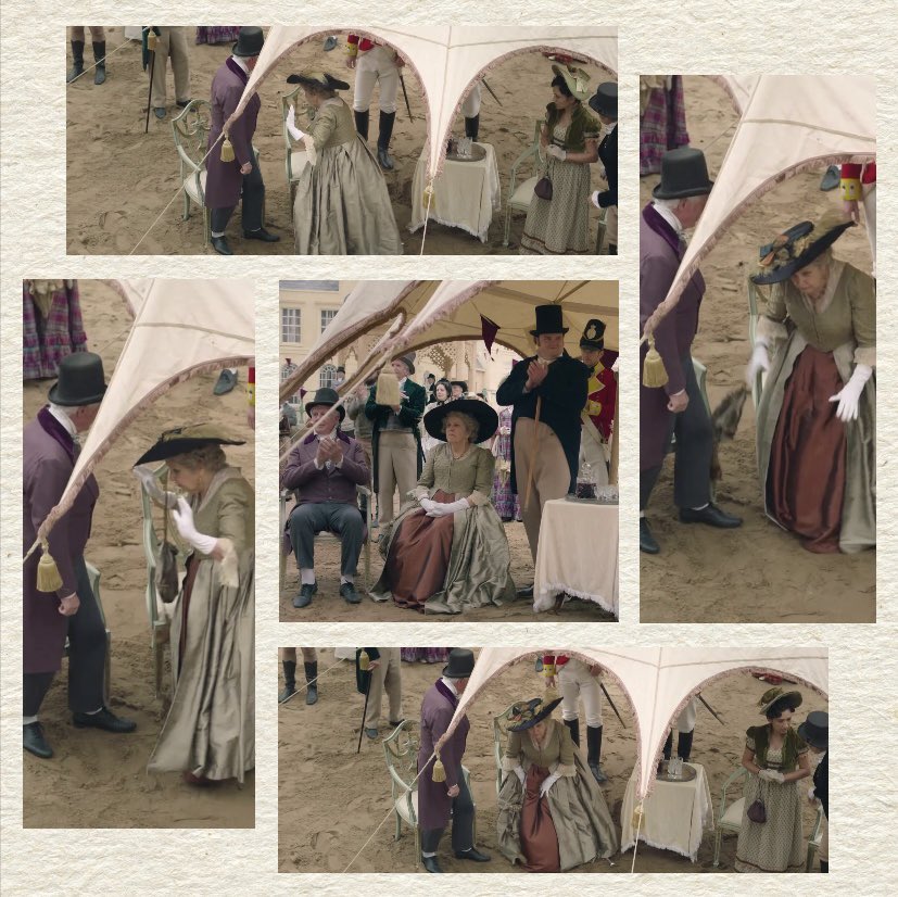 Louisa1496's tweet image. Would love to know what Lady D is fussing about here to her acquaintance… a wonderful glimpse of what we’ll see with her &amp;amp; Rowleigh in S3 when we start shipping #Rowden…❤️👒🎩 #SanditonS2and3 #Sanditon