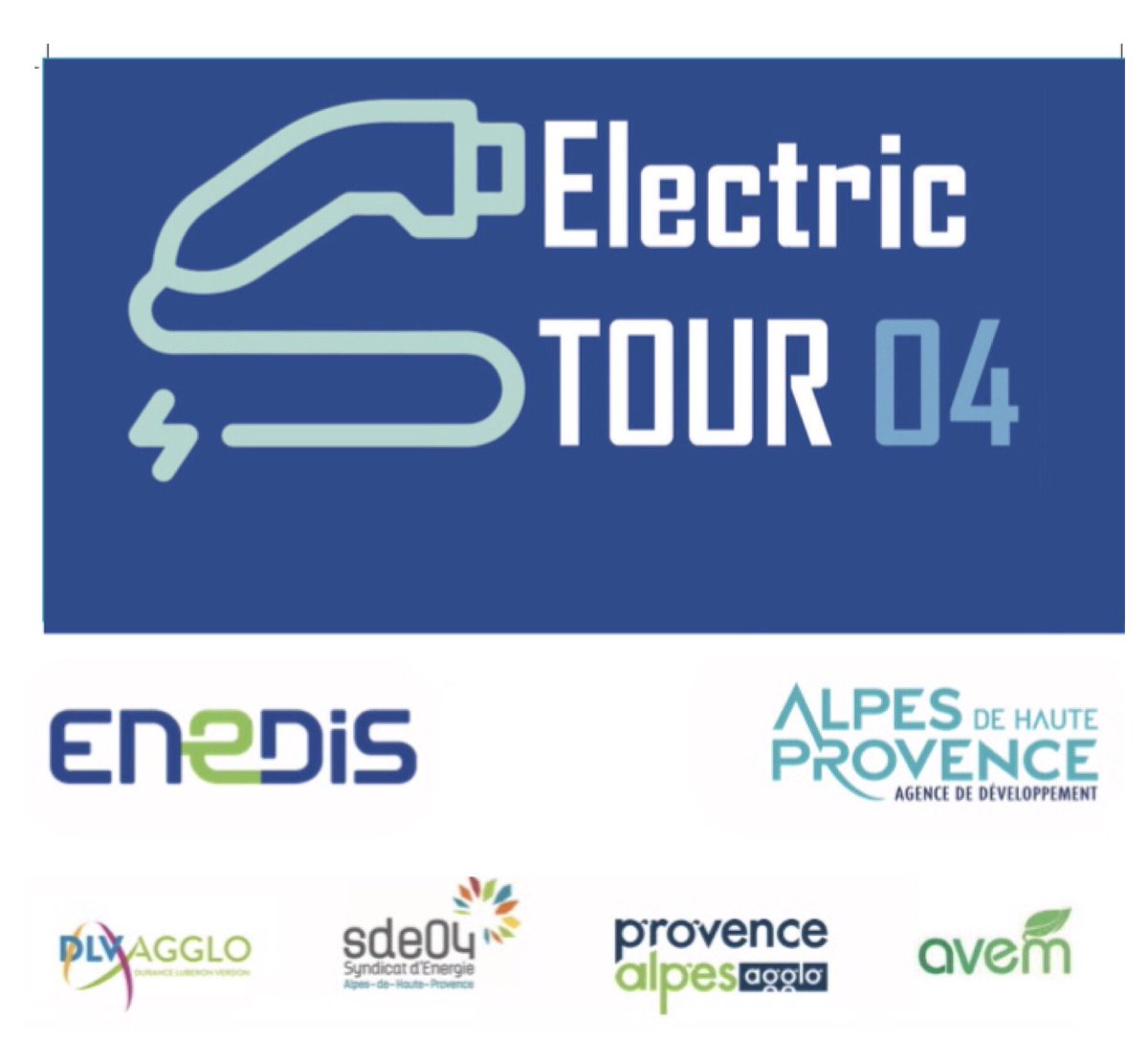 Capenergies's tweet photo. [BackTo] Electric Tour 04⚡️#MobilitéElectrique Lundi une dizaine de voitures dont celle de @Capenergies conduite par Lucie Chappaz ont participé à ce parcours en 4 étapes organisé par 6️⃣ partenaires : @AlpesProvence04 @DLVAgglo #SDE04 @aggloP2A @voiturelec et @enedis https://t.co/pzQzN7cmyh
