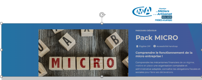 UrssafAquitaine's tweet photo. #Partenariat🤝Aujourd'hui nos experts participent au stage #PackMicro organisé par l'@artisanat64 à @Ville_Pau pour les futurs #microentrepreneurs et les #travailleursIndépendants au programme "la protection sociale du créateur". 
#lUrssafVousAccompagne 👍 https://t.co/qHmT9jWAgj