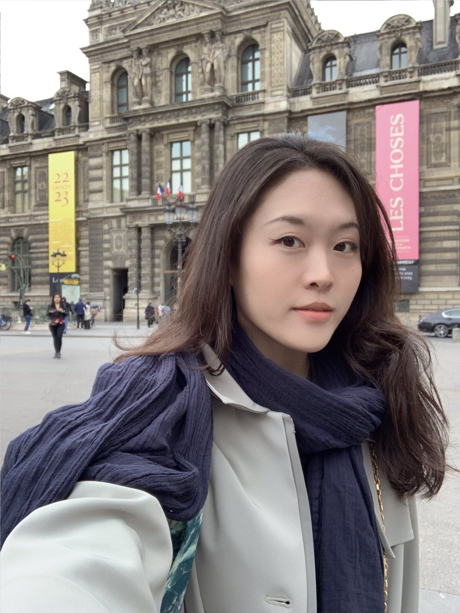 GRACEHYE1's tweet photo. GM! This is a Paris 1er Arrondissement Mood with Louvre Museum ☺️#morningwork #gm #meeting #ArtistOnTwitter #placecolette #louvre #streetphoto #selfie #greysky #cielgris #moody https://t.co/bkCvDFnCmQ