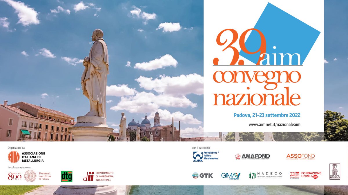 MBNnanomat's tweet photo. Today in @UniPadova for the 39th #National #Convention of the @metalAIM, holding a speech at the Forum Universo Diamante focus on innovative metal matrices for the production of diamond tools

#MBNnanomaterialia #AIM #associazioneitalianadimetallurgia #diamondtools  #metalpowders https://t.co/Kca0xRUsRI