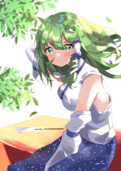 早苗ちゃんに清き一票の奇跡を!#toho_vote18 