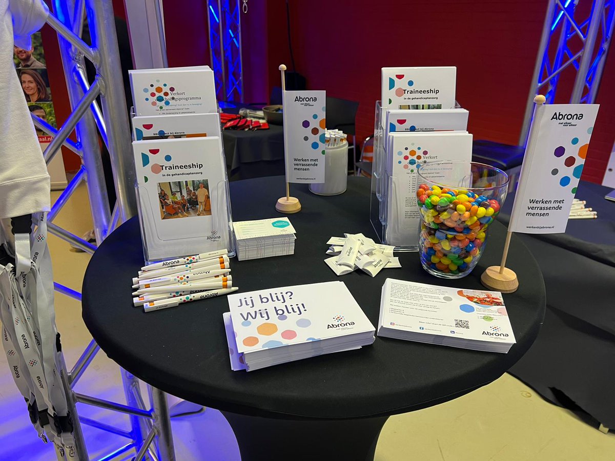 Vandaag staan we op de NURSE beurs in de jaarbeurs in Utrecht! 

Wij zijn er klaar voor!  

Kom jij ook?

#abrona #gezondheidszorg #gehandicaptenzorg #jaarbeurs #utrecht #nursebeurs #beurs #werkenindezorg #begeleider #zorg #blij #traineeship #omscholingsprogramma #BBL