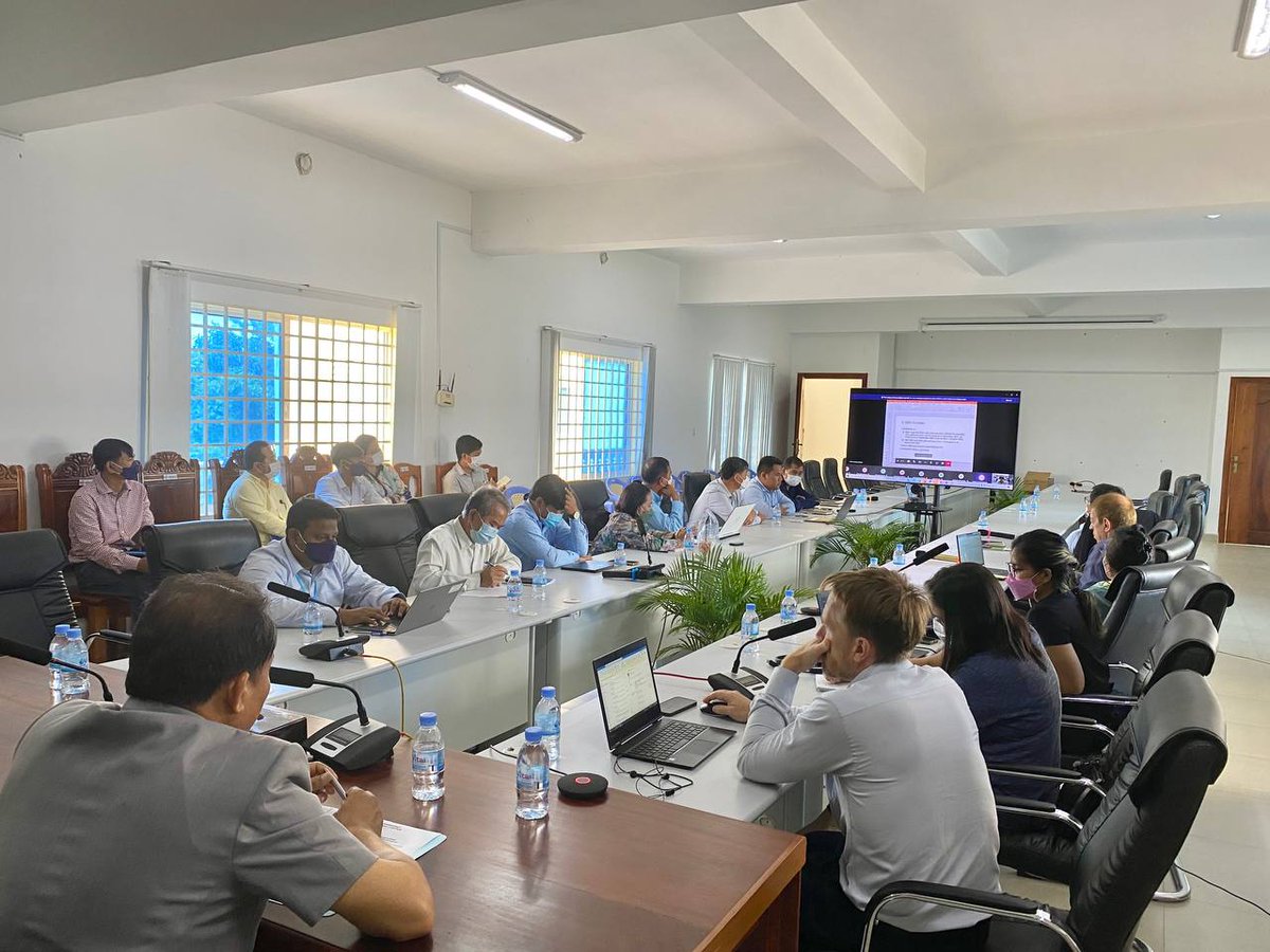 dipankarpatnaik's tweet photo. Meeting with the provincial deputy governor and authorities in #pursat #Cambodia  with #adb #mpwt #padek teams 

#sustainability, #urbanplanning and #wastemanagement https://t.co/sBVPN7DTCF