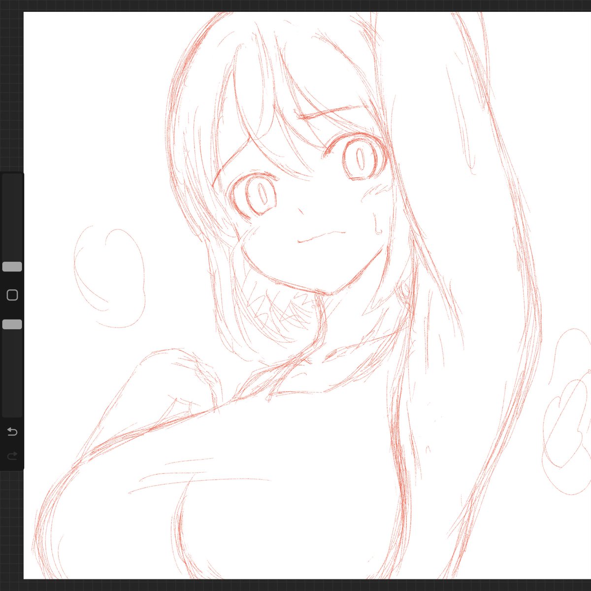 アタリ。

フトイノリン酸が一番集まる場所を描く。 