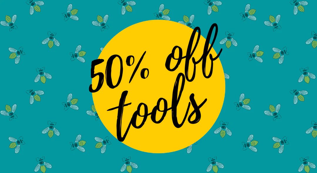BeeEquipmentLtd's tweet photo. Get 50% off hive tools for a limited time on our online store!
Don't miss out!
Shop here: https://t.co/DilcClEIN5
#Beekeeping #Beekeepers #Bees #Pollinators #Hivetools #Sale https://t.co/p6kwklcsEB