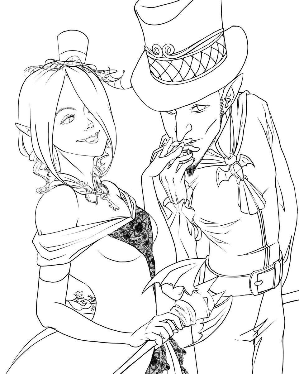 Missi's so gorgeous in the last episode. Cheers to the happy couple.

#vampair #raisedbybats <a href="/ChibiDonDC/">Daria Cohen</a>