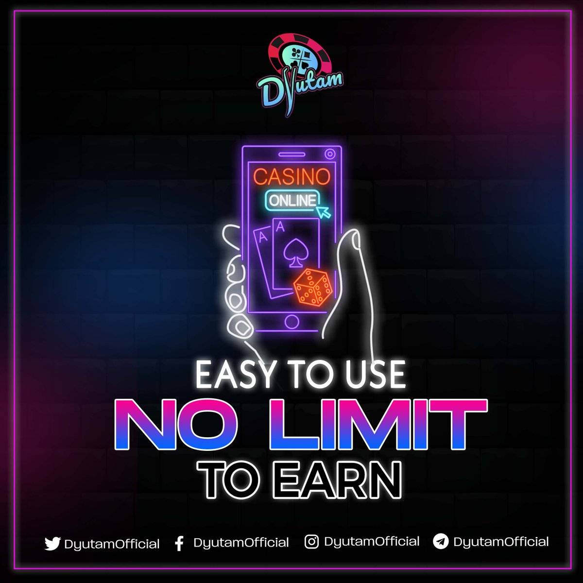 🎲 Here at DYUTAM, we give high priority to your experience! Our ecosystem will offer convenience and unlimited earning opportunities! 🚀

Get the value for your money, join us now!
🔗 linktr.ee/dyutam