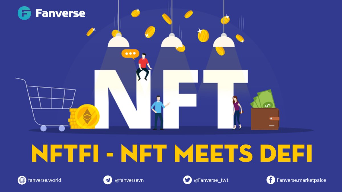 NFTFi - [NFT meets Defi] 💵

#NFTFi is using NFTs to finance transactions through accessing more liquid assets.

This collision of DeFi and NFTs has opened up a variety of possibilities for NFT holders by making their NFTs a much more liquid asset.
Detail: t.me/FanverseGlobal…