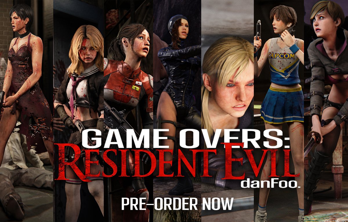 danFoo3D's tweet photo. [R-18] GameOver Resident Evil PRE ORDER #バイオハザード #輪姦 #レイプ #モンスター #バッドエンド #レベッカ・チェンバース #死 https://t.co/zSDWu2J7hh https://t.co/oUsNVZxjGH