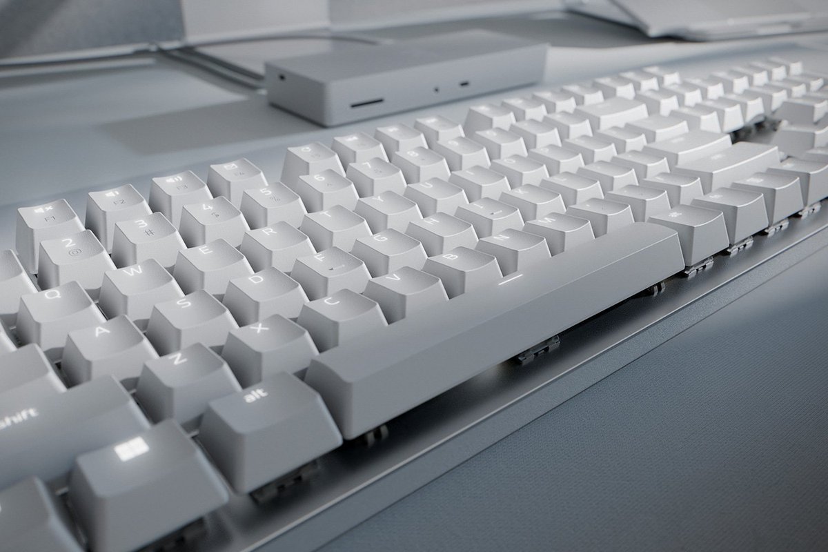 ApexIntSA's tweet photo. Built for the grind, the @Razer Pro Type Ultra Keyboard is built to power you through your work week and then some. This ergonomically designed keyboard is high on comfort with a luxurious, cushioned feel that makes typing a joy.

#Razer #WinAtWork https://t.co/nAQY3TXLuu