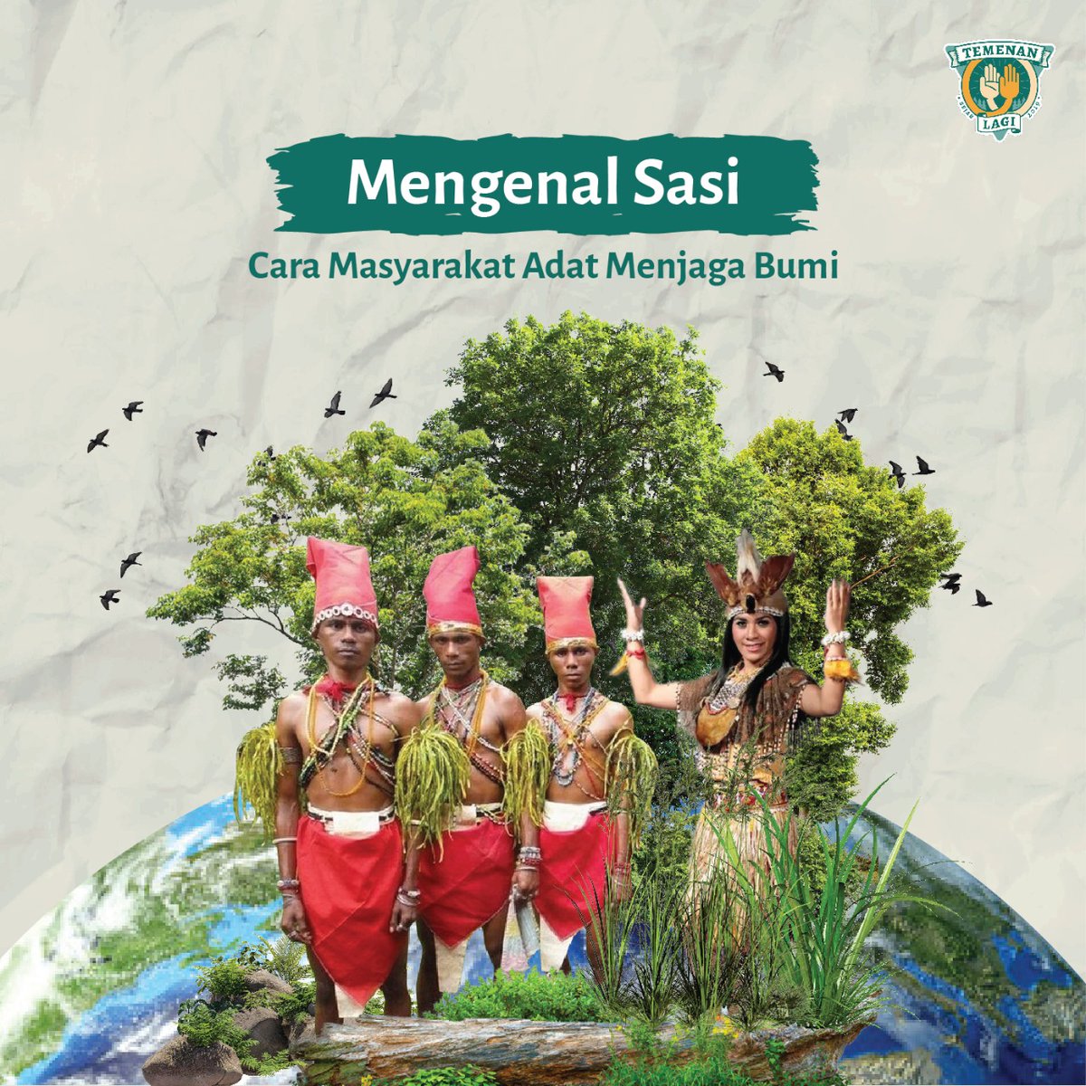 yayasanmadani's tweet photo. Begini Cara Masyarakat Adat, Menjaga Bumi🌍🌿

Indonesia tuh kaya akan sumberdaya alam dan keberagaman budaya lho! Dan yang lebih menarik lagi, melalui budaya kita juga bisa menjaga alam.

#connect2earth #YayasanMadani #MadaniBerkelanjutan  #masyarakatadat #indigenouspeople https://t.co/Tw8aX48GkU