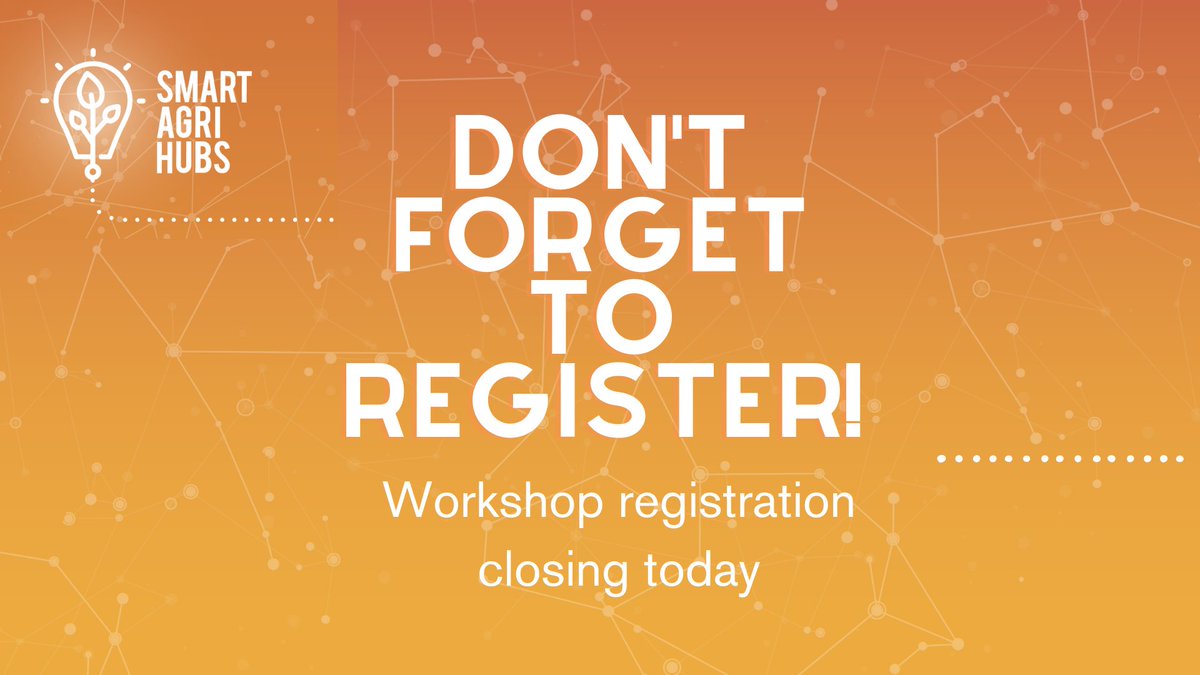 ⚠️LAST DAY TO REGISTER FOR THE WORKSHOPS OF OUR FINAL EVENT! ⚠️ With over 42 workshops supported by the members of our community and other #H2020 Synergie projects, you have a large portfolio to choose from. Spots are limited - book your spot today! 👉🏻lnkd.in/epv6dTJ