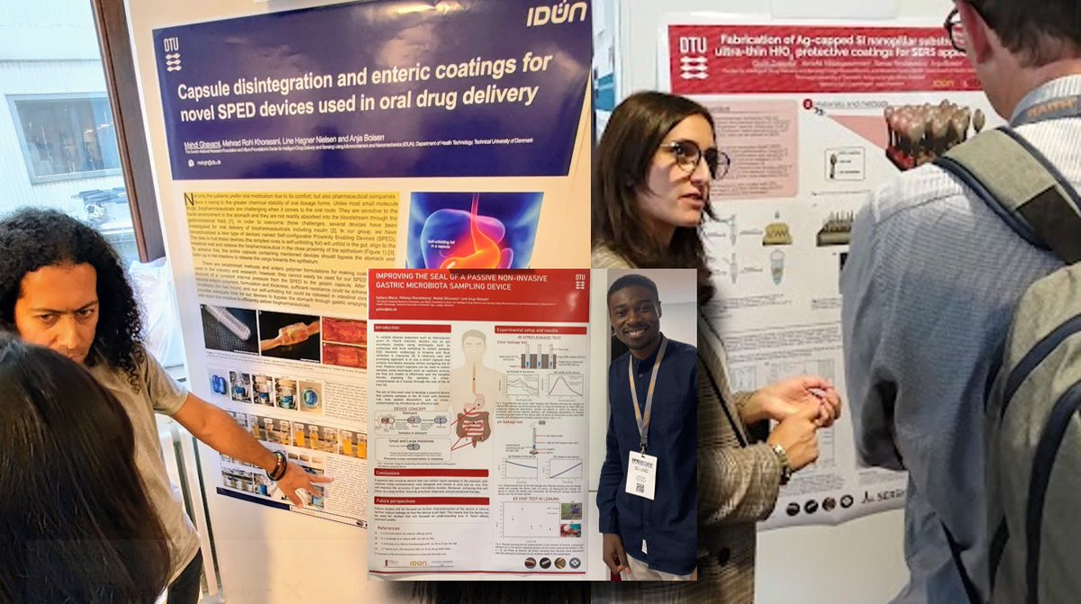 IdunGroup's tweet image. @MahdiGhavami, @GAFARUMORO and @GiuliaZappalà are presenting #IDUN research outcomes today at Micro and Nano Engineering 2022 conference.

#MNE2022 #drugdelivery #gutsampling #engineering
