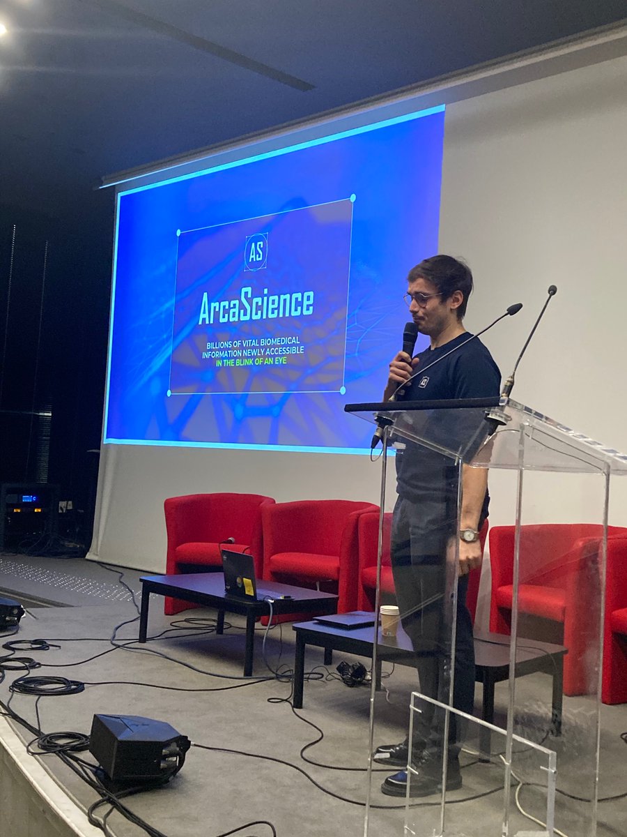 ARCASCIENCE  maximise le potentiel des données de santé et lève des fonds #pitchday 
<a href="/Paris_and_Co/">Paris&Co</a>
  au #hackingparis2022