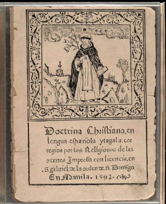 smstUkNOW's tweet photo. #DidYouKnow Doctrina Christiana, a Spanish  for "Christian Doctrine" or " The Teachings of Christianity" is the first printed book in the Philippines in 1593. 
#PhilippineHistory #Christianity  #Catholic #DoctrinaChristiana #Spanish  #funfacts  #UkNOW https://t.co/C234CTlKhu