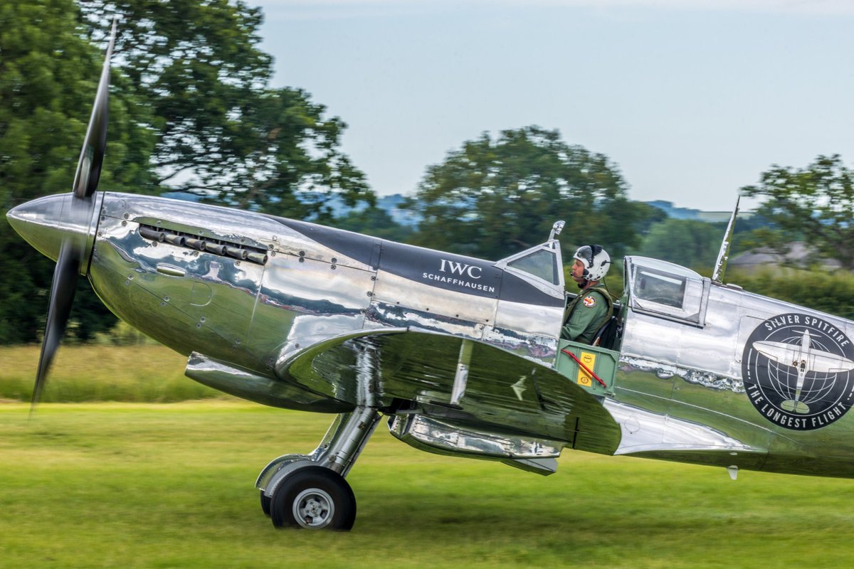 planespotters on Twitter: "RT @ShutterbugWGC: The Silver Spitfire G ...