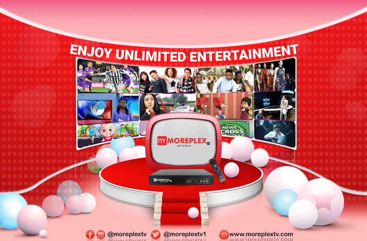 moreplextv1's tweet photo. Your journey to Unlimited Entertainment and excitement starts with Moreplextv.
Get your Moreplextv HD decoder today and enjoy unlimited entertainment
Call 01 515 7777 or WhatsApp +234 703 618 6874
#Moreplextv #UnlimitedEntertainment #ForUsByUs #No1Africandecoder https://t.co/dHRWQuRbNZ