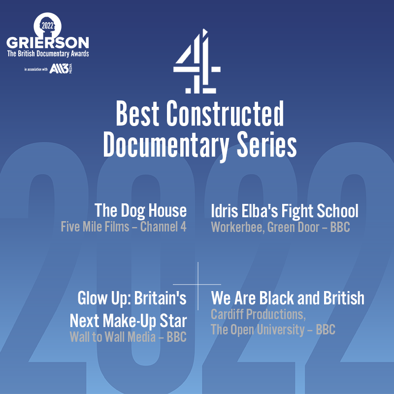 griersontrust's tweet photo. @primevideouk #GriersonAwards nominated entries for @Channel4 Best Constructed Documentary Series https://t.co/Pt6Lt76kOn https://t.co/6TLRS4EGhn