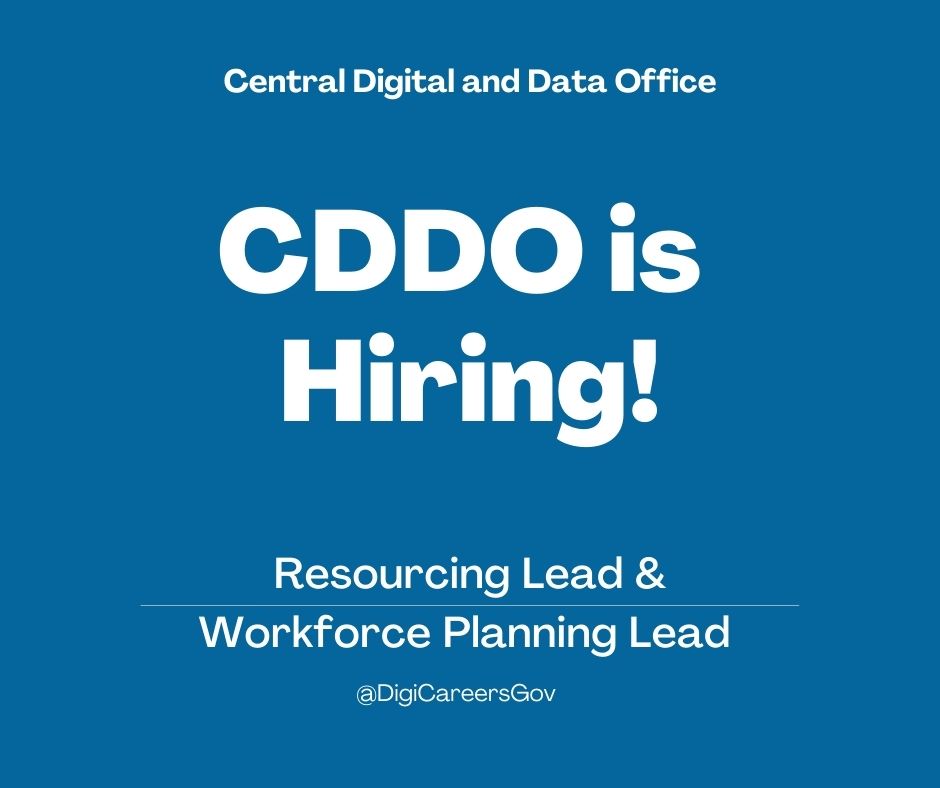 Looking for 2 new people to join the Central Digital and Data Office: Workforce Planning Lead &amp; a Resourcing Lead
📍Manchester/Bristol
💰Salary - £49,700
Closing Date is 23:55 on 4th October
To find out more and apply, please follow the link - gdscareers.tal.net/vx/appcentre-e…