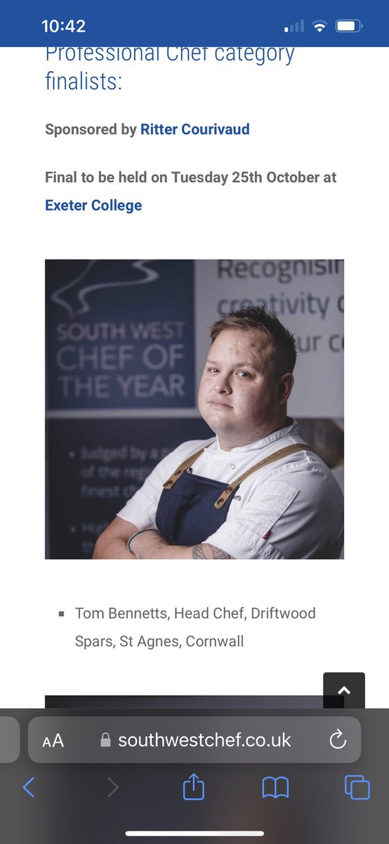 chef_bennetts's tweet photo. I am so proud of myself I actually cannot believe I did it 👌🏻👊🏻
@SWChefComp https://t.co/Wf9nvQLyEQ