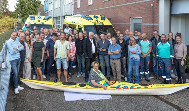 De eerste vrouwelijke ambulanceverpleegkundige van Gouda neemt afscheid  -  goudsepost.nl/nieuws/algemee…