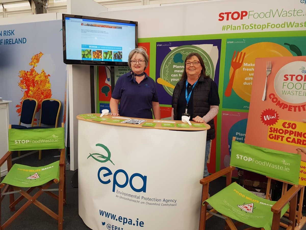 Day 2 at the #Ploughing22

Annmarie and Odile here at the Stop Food Waste stand today to answer all your queries on how to #PlanToStopFoodWaste

Stop by, rest your feet, and lets chat #StopFoodWaste