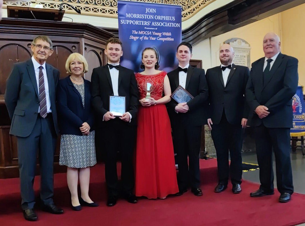 I’m still totally in shock after receiving the MOCSA Young Welsh Singer of the Year Award 2022 on Sunday afternoon. It was joy singing for the panel and listening to the wonderful <a href="/welshorpheus/">Morriston Orpheus</a> , and my fellow finalists <a href="/rhysmeilyr/">Rhys Meilyr</a> and Matthew Bawden. Diolch yn fawr  iawn 🥹🌟