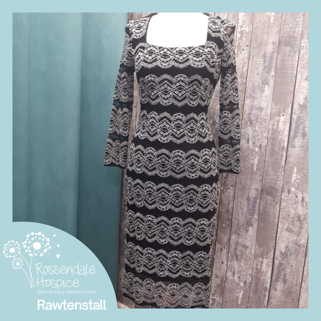 RossHospice's tweet image. This week you can find our #DonationOfTheWeek at our Rawtenstall shop. 
Find this lovely size 12 Roman dress and more today from the new opening time of 9am.
New with tags - originally £35, our price £12.50

#sustainablefashion #charityshop #preloved #prelovedbutperfect #bnwt