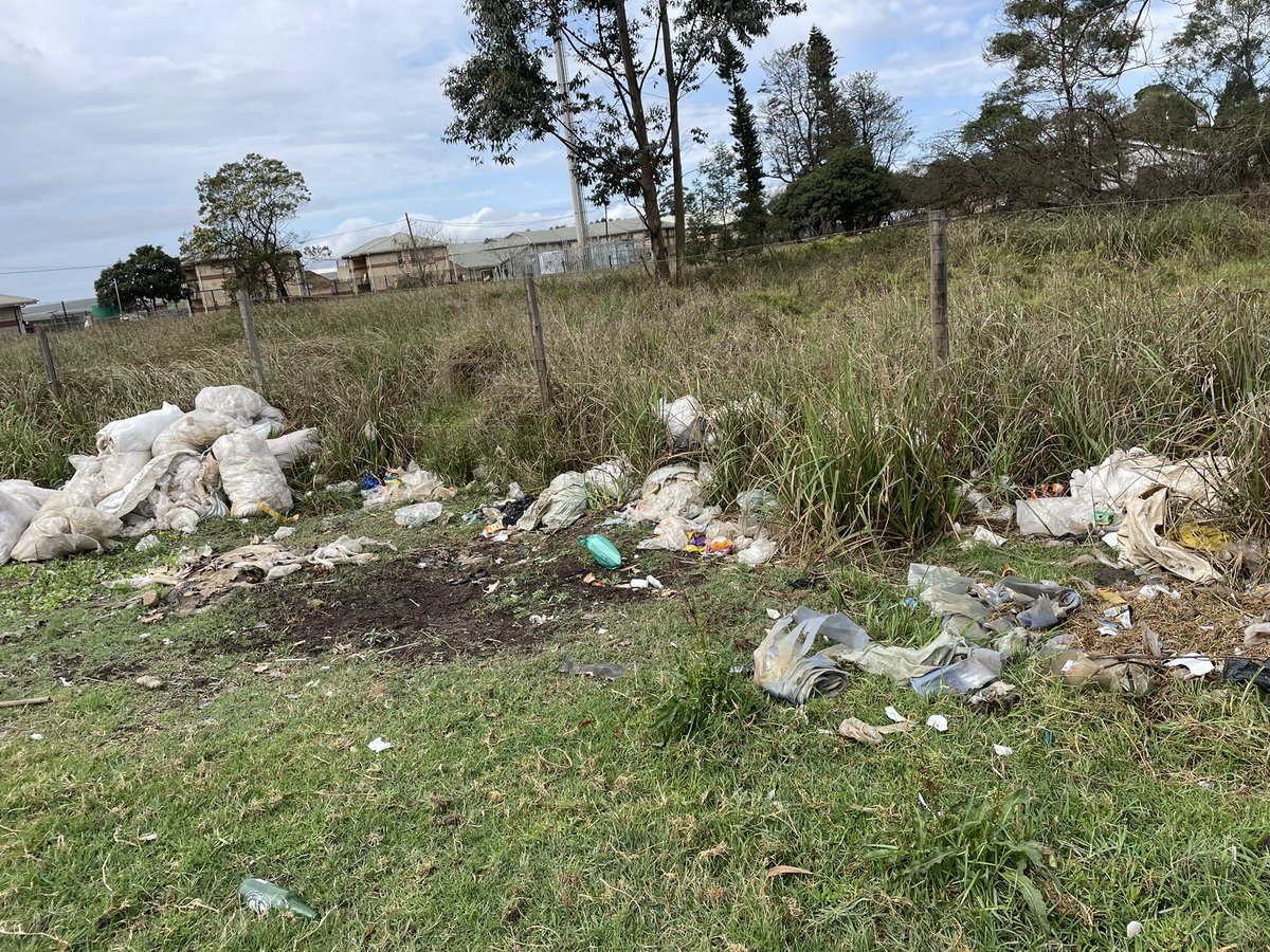 After heavy rain hit some parts of the Eastern Cape province for the past 3 days, the #DFFE together with <a href="/WinnieMM_LM/">Winnie Madikizela-Mandela LM</a> is today in Bizana extension 1 to restore the area to its clean state. #GoodGreenDeeds #ArborMonth