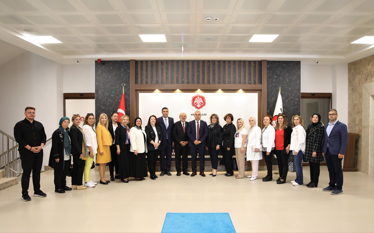 Valimiz Sn. Mustafa Koç, Gaziantep Kent Konseyi ve Niğde Kent Konseyi üyelerini kabul etti.