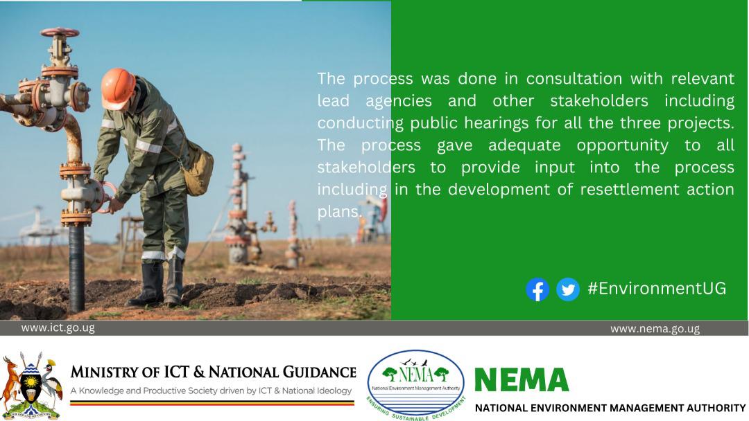 @nemaug has made a clarification that it carried out a successful Environment and Social impact Assessment(ESIA) to support oil and gas project in Uganda and Tanzania, This follows the discussion of European Union parliament and claims of environmental endangerment.
#EnviromentUG