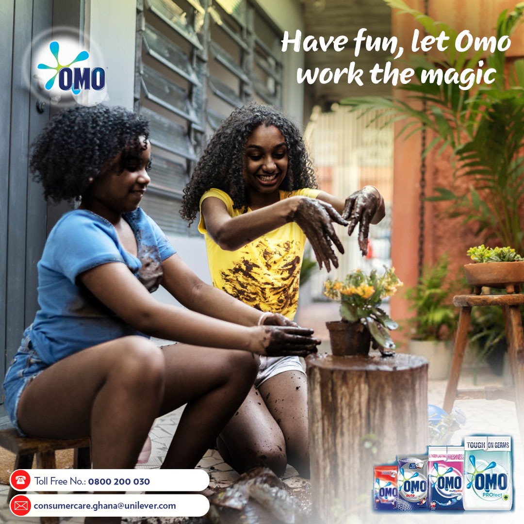 This holiday is a good time to feel free, have fun and leave Omo to work the magic on all tough stains. Happy Kwame Nkrumah Memorial Day! #DirtForGood