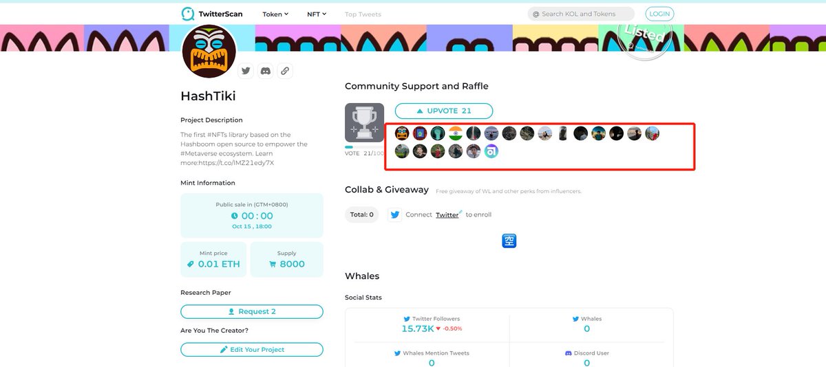 hashtiki's tweet photo. ๐ป๐ปBig Congratulations to the above users for getting rewards, please DM me on Twitter to get 5000 $TIKI rewards. #Hashtiki #Twitterscan #Twitter #NFT https://t.co/VlpNptdGZ8