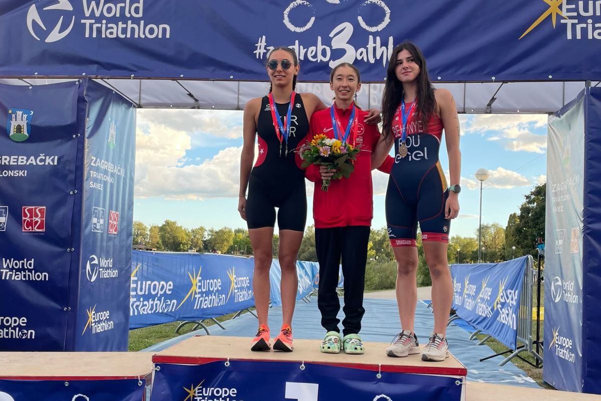 tohmantalya's tweet photo. Hırvatistan Zagreb'te yapılan Avrupa Triatlon Balkan Şampiyonası’nda sporcumuz Selinay Tuğçe Kır, Genç Kadın kategorisinde 2. olmuştur. 🥈
@kasapoglu
@hamzayerlikaya
@mehbaykan
@kocakaya_murat
@meteerol06
@selcukcebi061
@YGrhan
@sosanoglu
@Gokhandagyurt1
@TOHM2024
@GSB_Antalya https://t.co/D9G8QXgJ1G